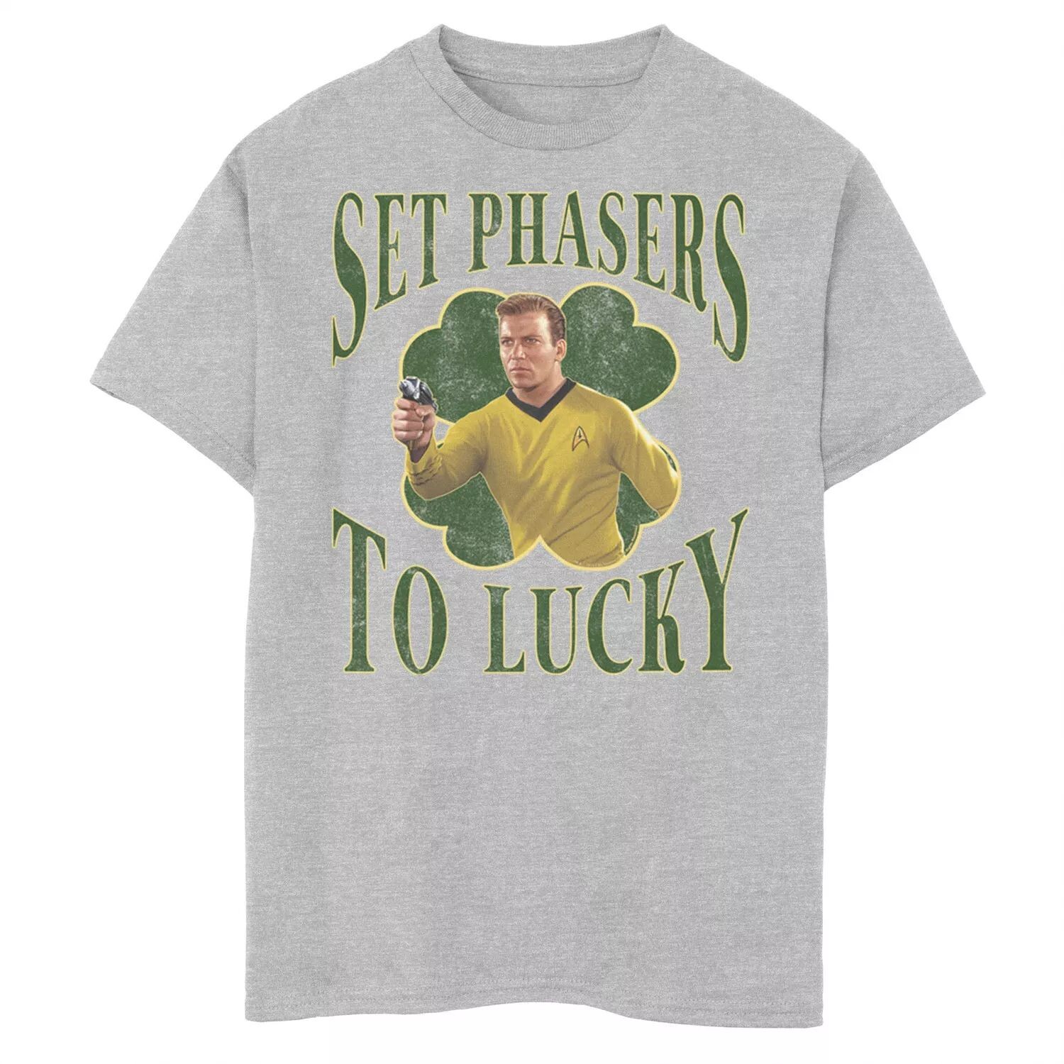 

Футболка St. Patty's Lucky с рисунком Star Trek Next Generation для мальчиков 8–20 лет Licensed Character