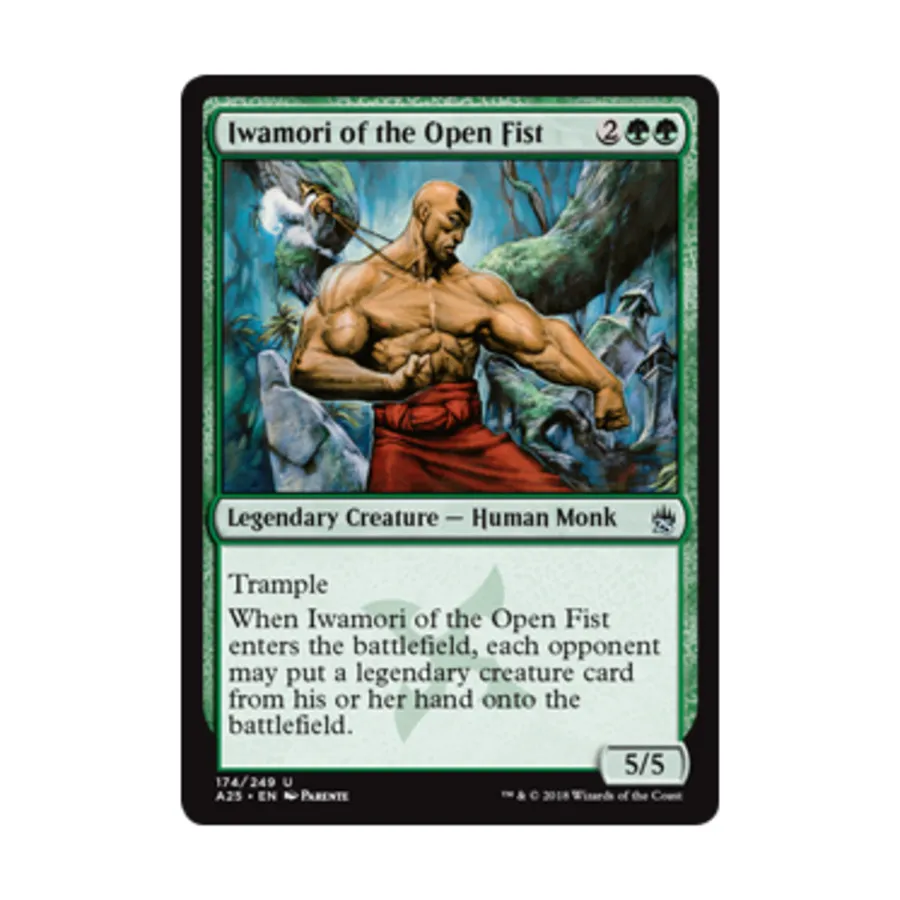 

CCG Ивамори из Открытого кулака (U), MTG - Masters 25