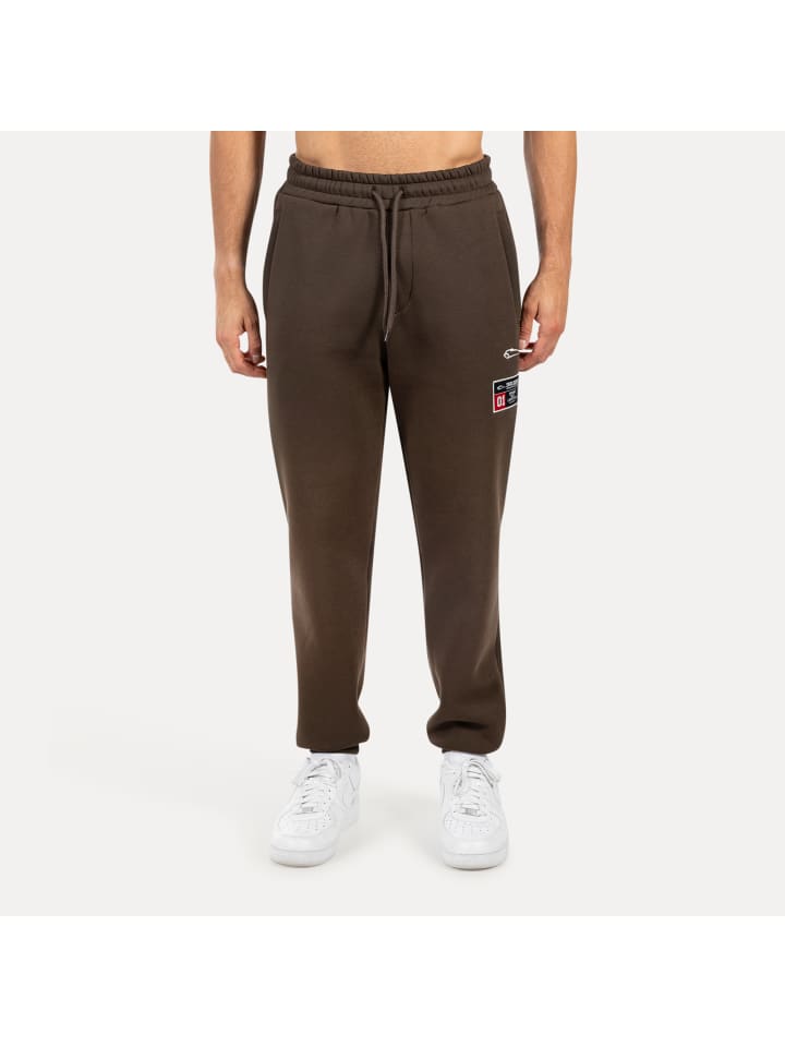 

SMILODOX Спортивные штаны Rayk коричневого цвета