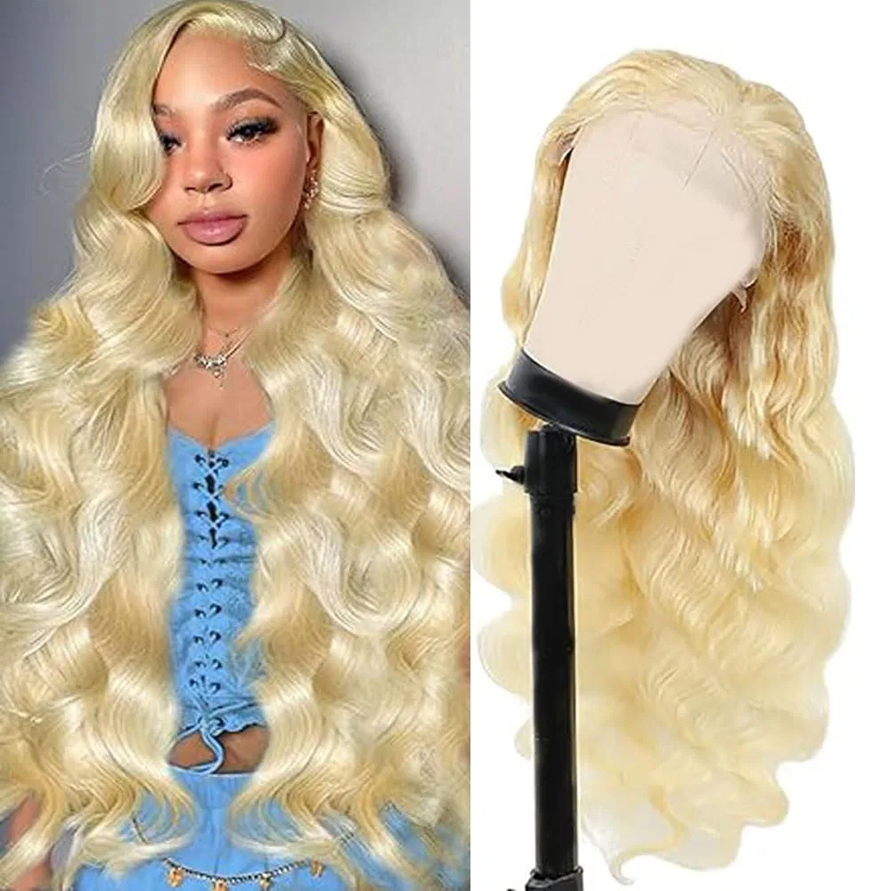 Женский парик из натуральных волос «Body Wave» 4x4 Lace Front от AiPliantfis Aipliantfis — фото 4