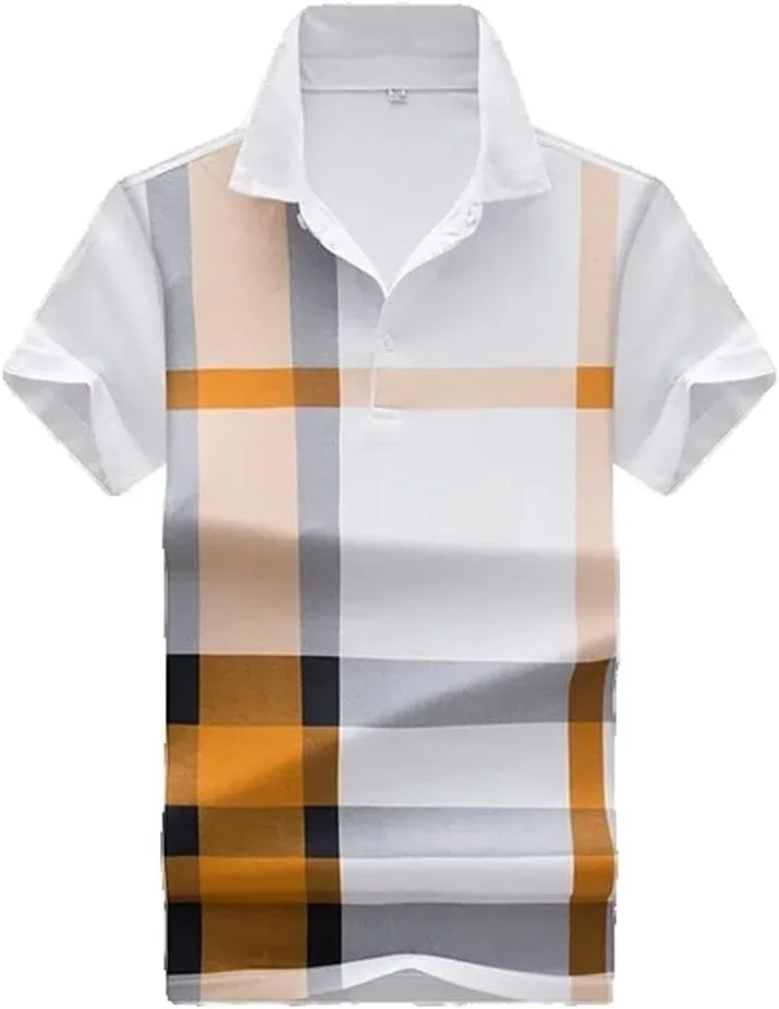 

Мужская деловая повседневная рубашка в полоску из хлопка, британский стиль Xingfenly