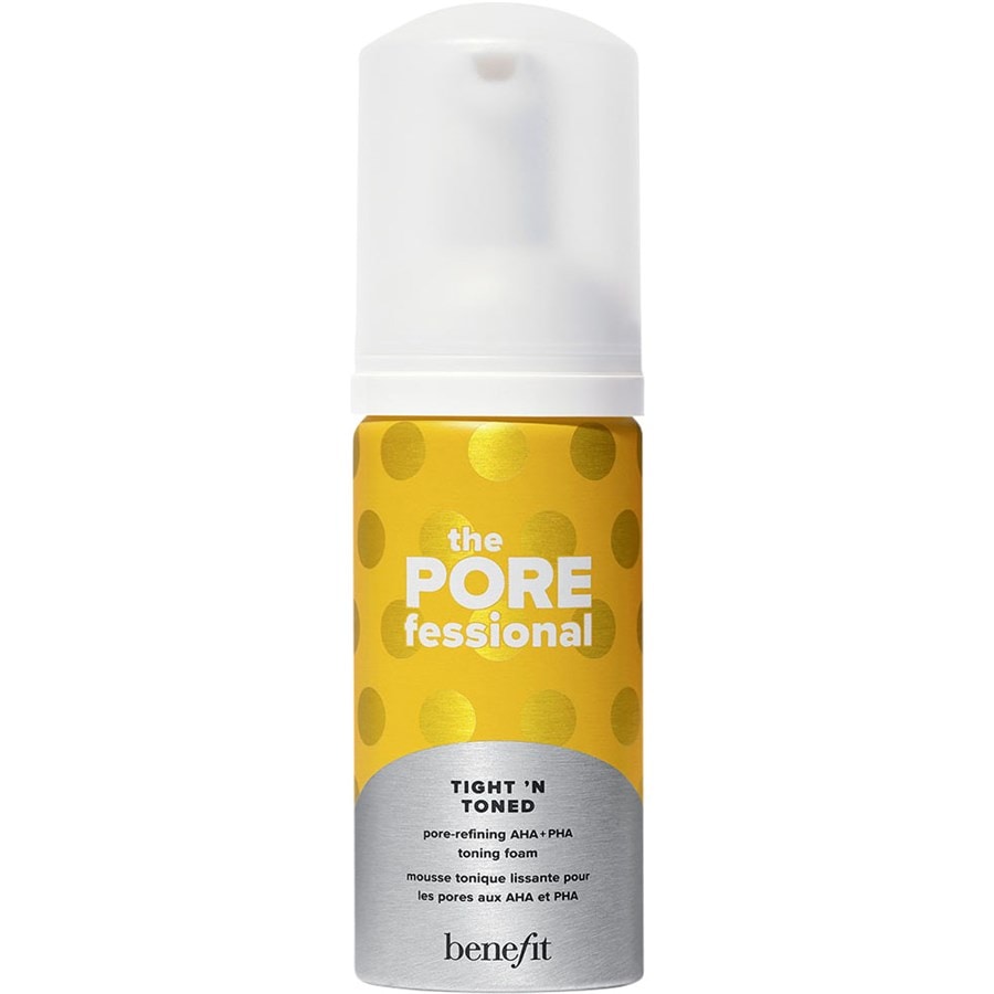 

Крем для лица Benefit the POREfessional Tight 'n Toned - Poren verfeinernder Schaum-Toner mit AHA+PHA Mini, 60 ml
