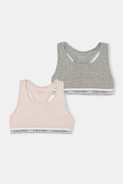 Бюстгальтер детский 2 шт Calvin Klein Underwear, розовый