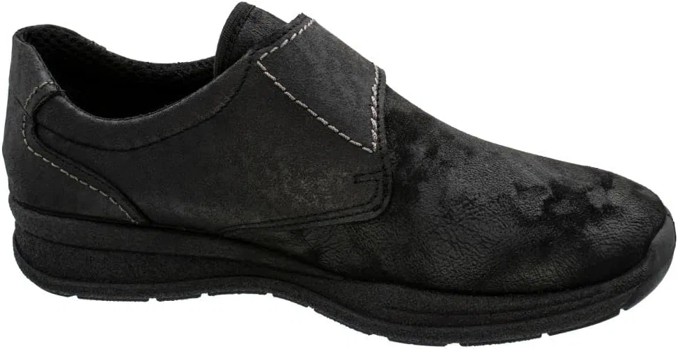 Мужские бандажные туфли Fischer Markenschuh, тапочки, со сменной стелькой, Black 222 — фото 2