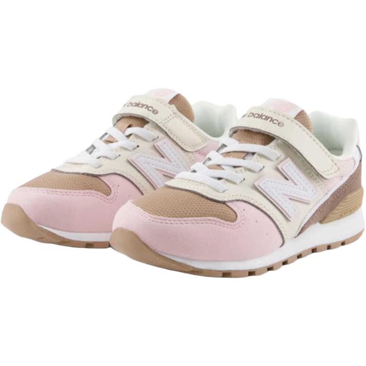 New Balance NB 996 устойчивые к истиранию низкие детские повседневные кроссовки beige pink kids' — фото 3