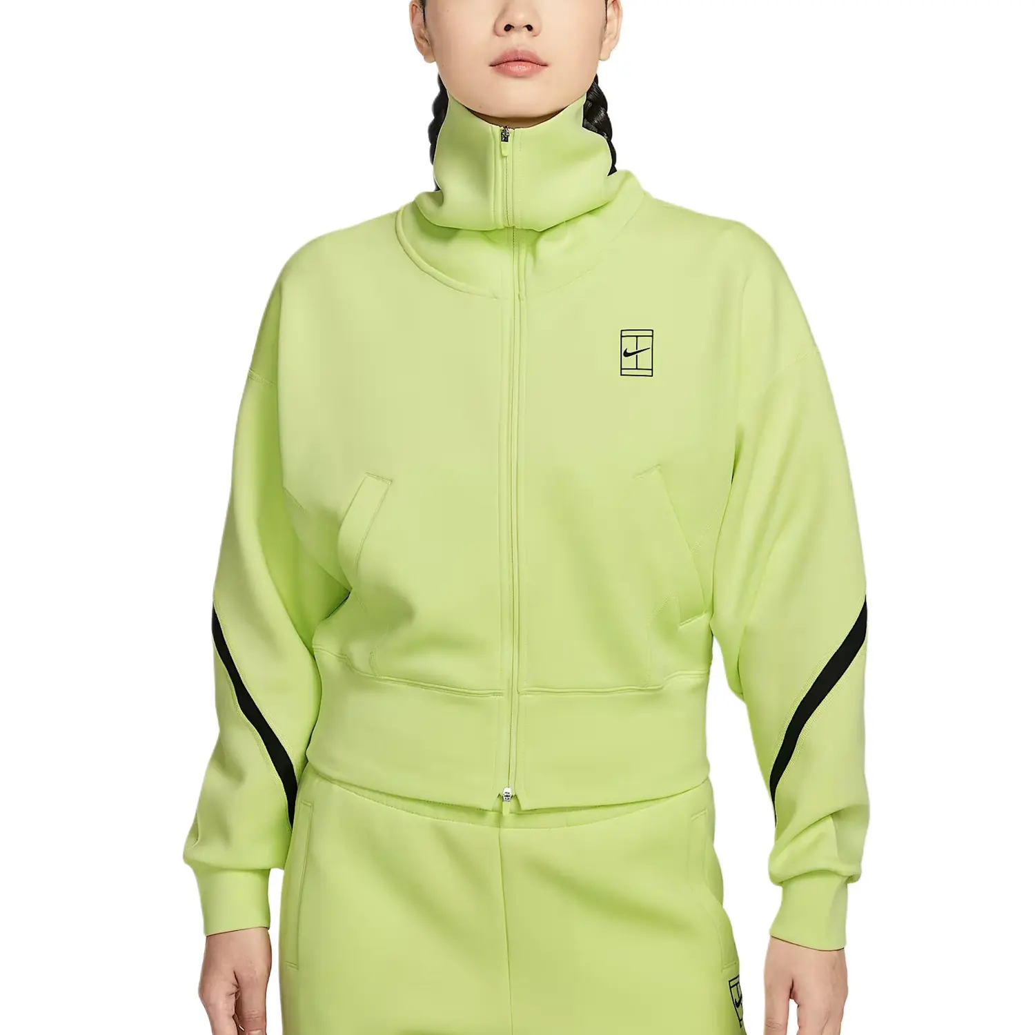 

Nike Куртки Advantage для женщин, светлый лимонно-желтый/светлый лимон/черный водолазка Moderate Others