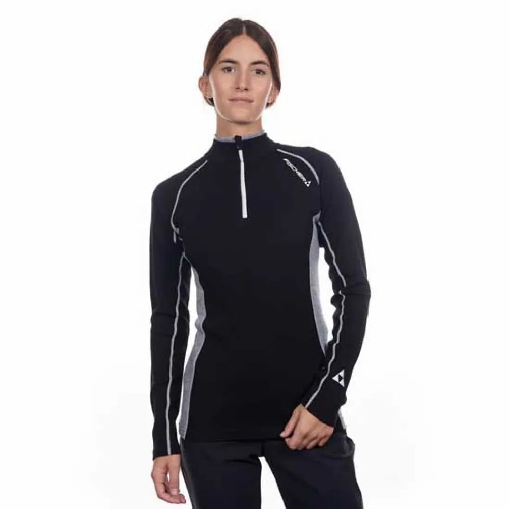 

Лонгслив Fischer Merino, черный