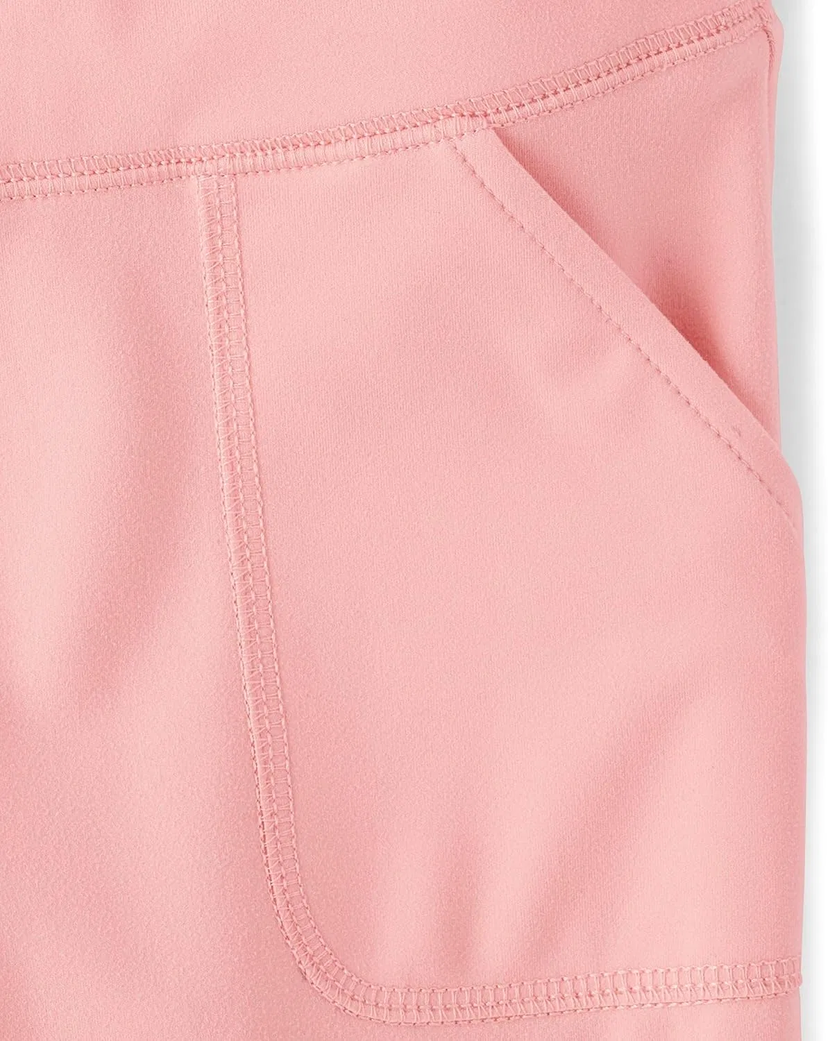 Спортивные брюки для девочек от The Children's Place, Fuzzy Pink — фото 2