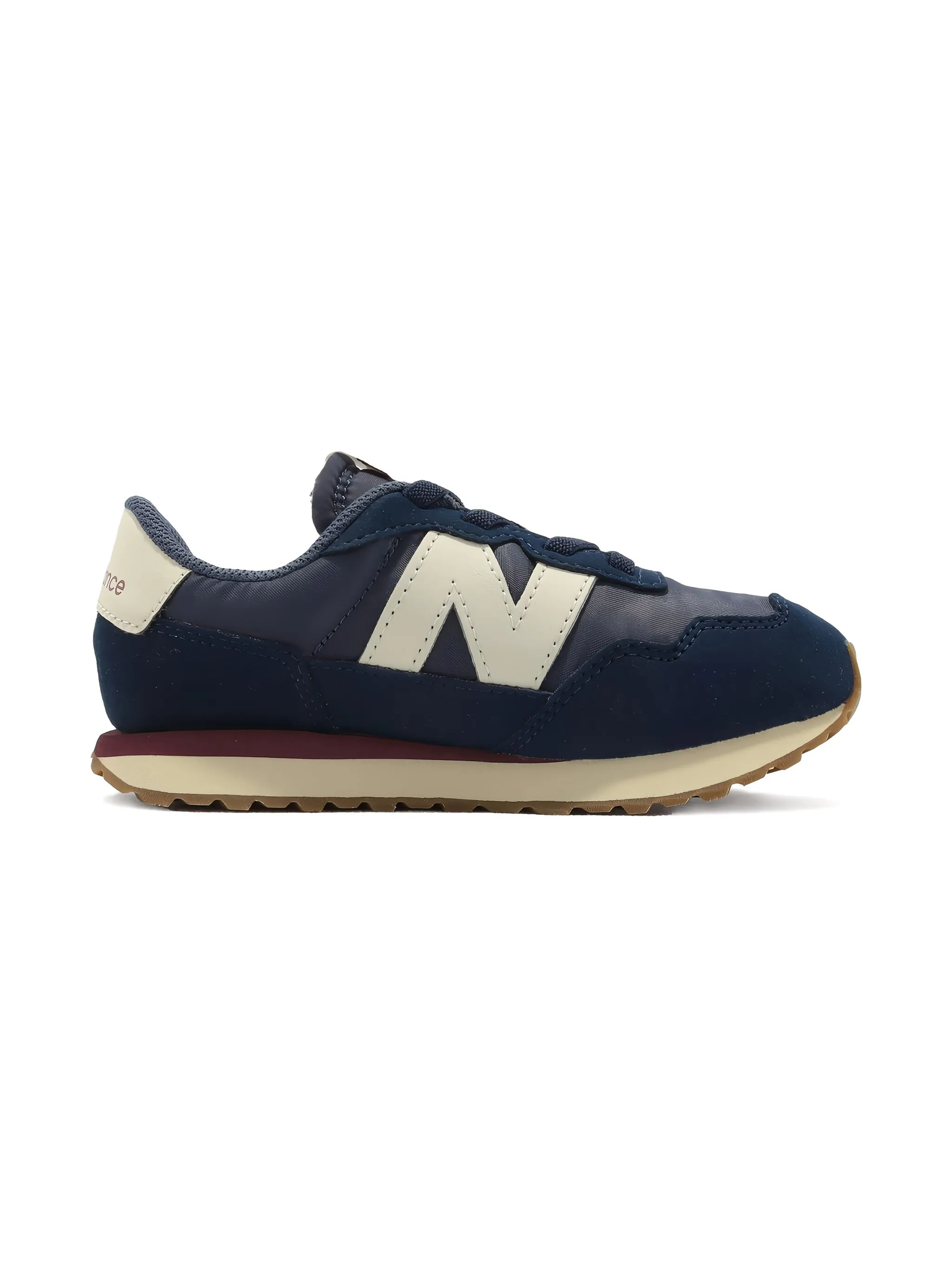 

Кроссовки 237 Bungee Lace Navy Turtledove New Balance Kids, синий