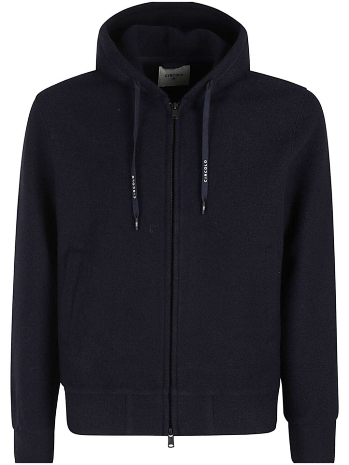 

Толстовка с капюшоном Circolo 1901 на молнии и шнурке, синий