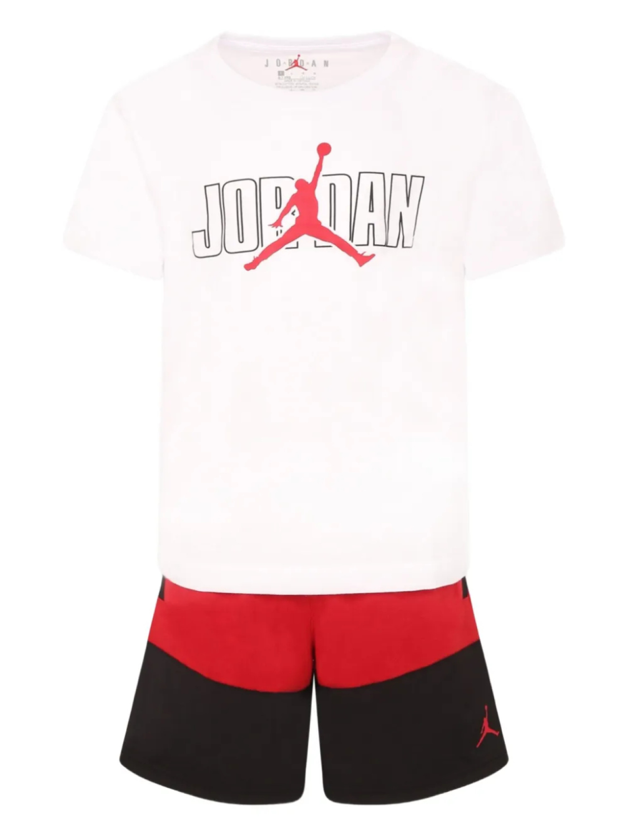 

Комплект из шорт с логотипом (двойка) Jordan Kids, белый