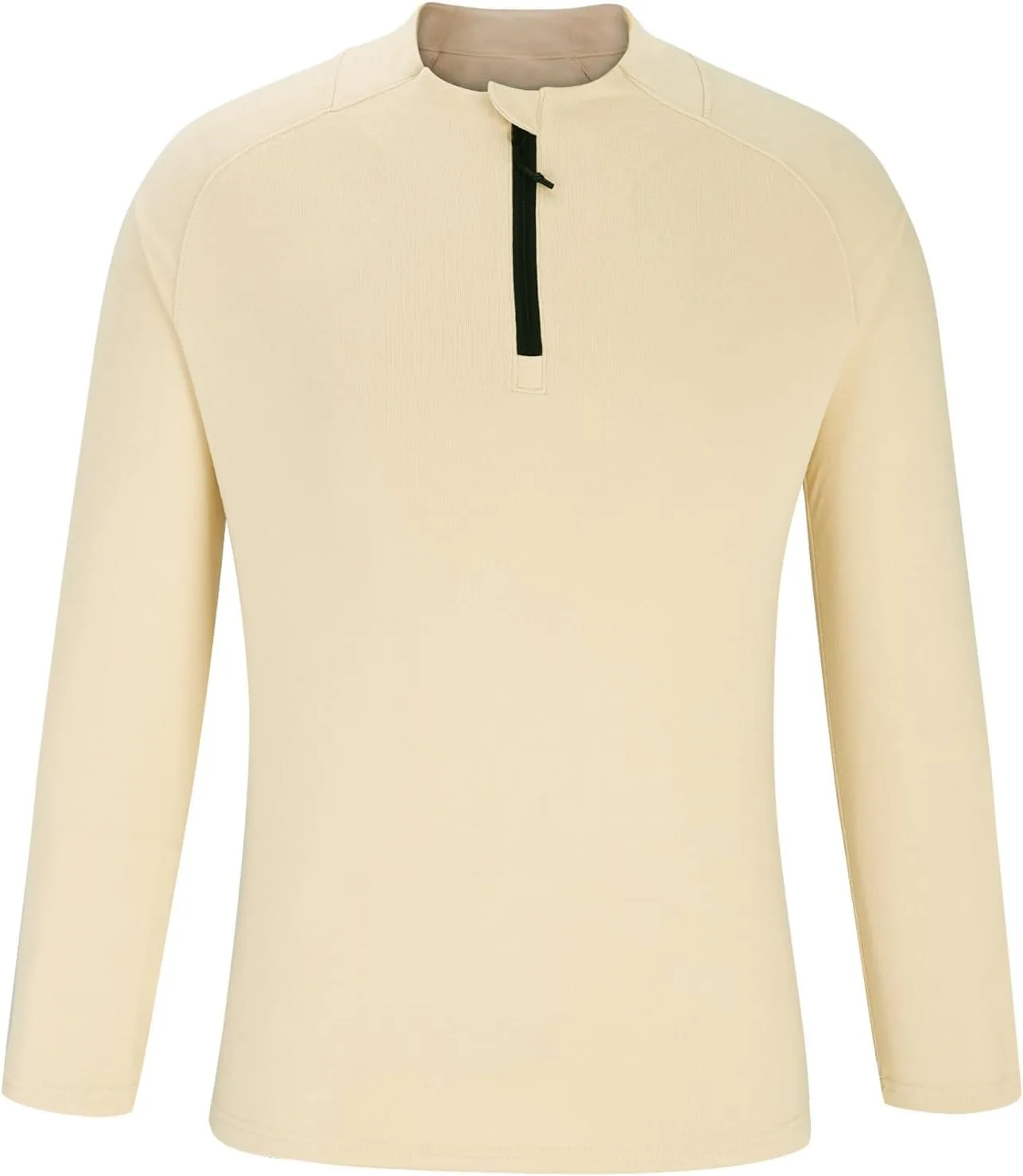 Мужская футболка 1/4 Zip Long Sleeve Slim Fit Stretch — фото 2