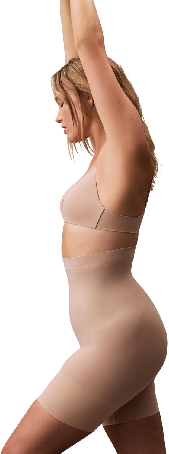 Утягивающее белье Calvin Klein для женщин Secure Sculpt с высокой талией и длиной до середины бедра, Cedar — фото 3