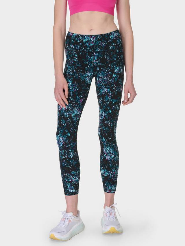 

Леггинсы для тренировок power 7/8 Sweaty Betty, цвет Black Peony