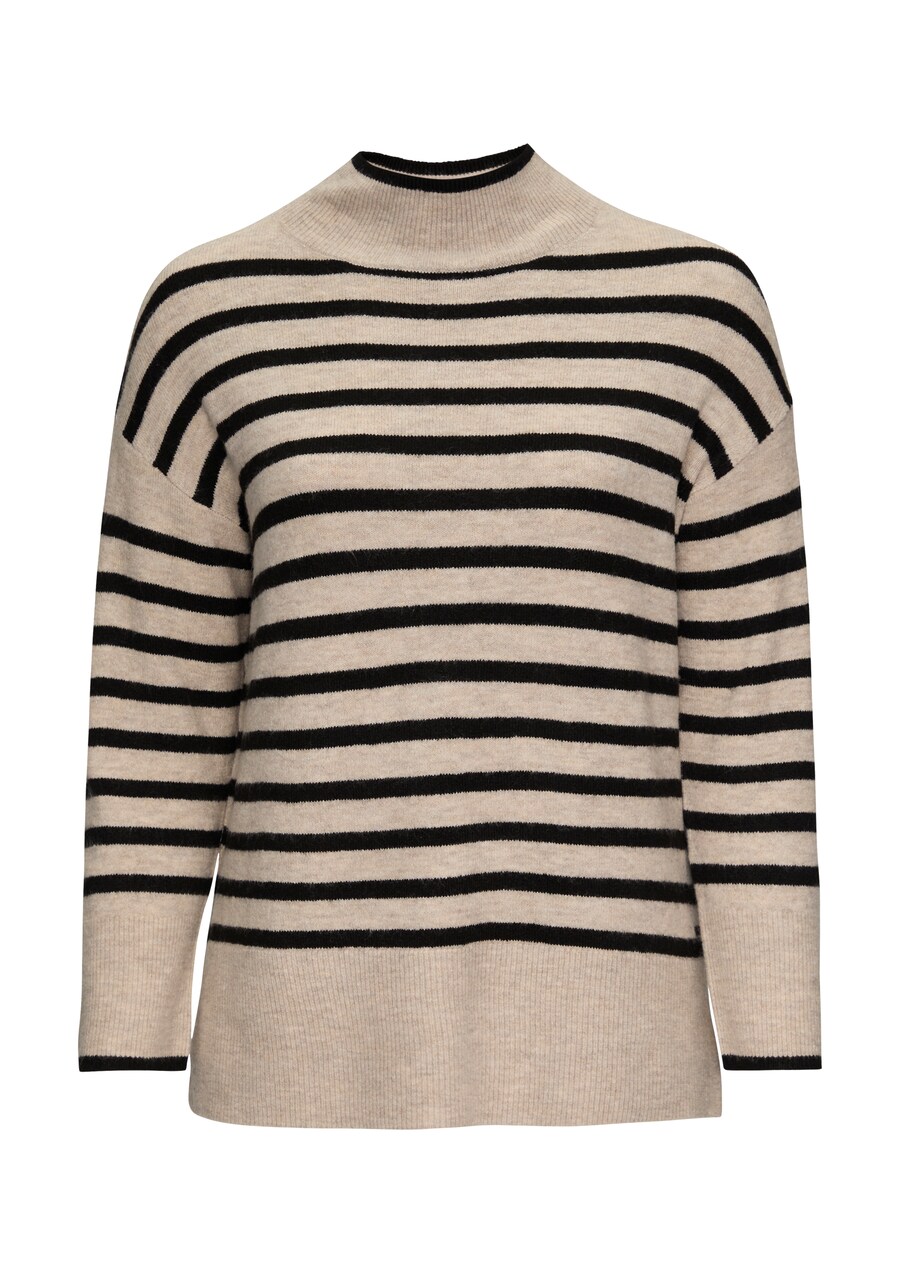 

Свитер QS, цвет Beige/Black