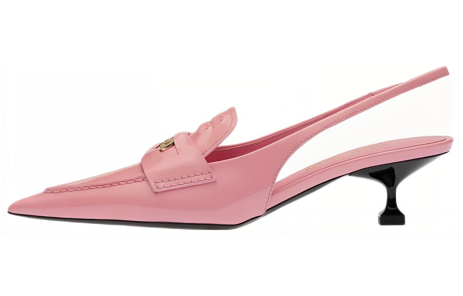 

Пенни Высокие каблуки Женские Розовые Miu Miu
