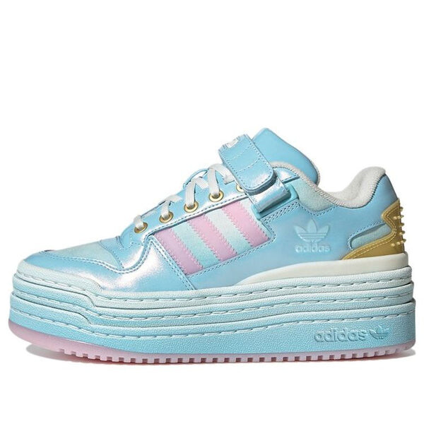 Кроссовки disney x triple platforum низкие Adidas, голубой