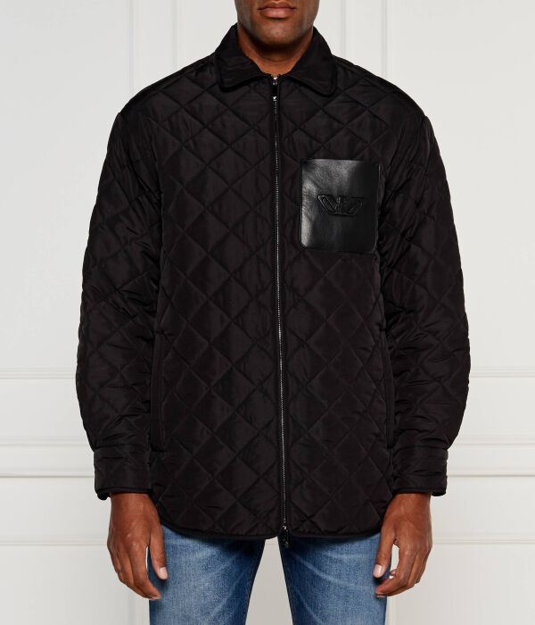 

Куртка Emporio Armani Relaxed Fit, черный