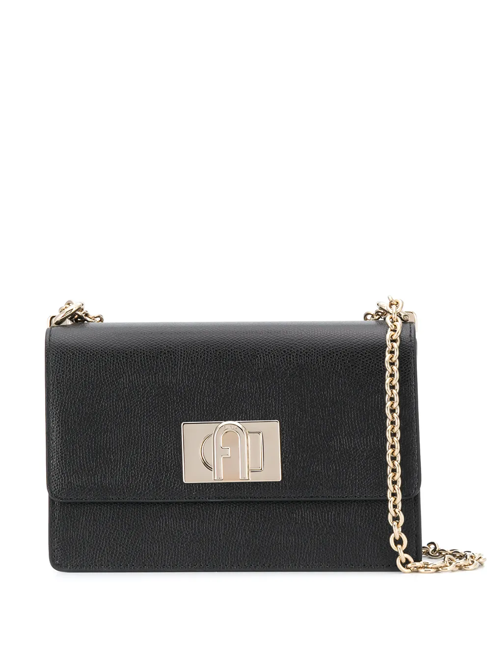 

Сумка на плечо Bakare с застежкой Furla, черный