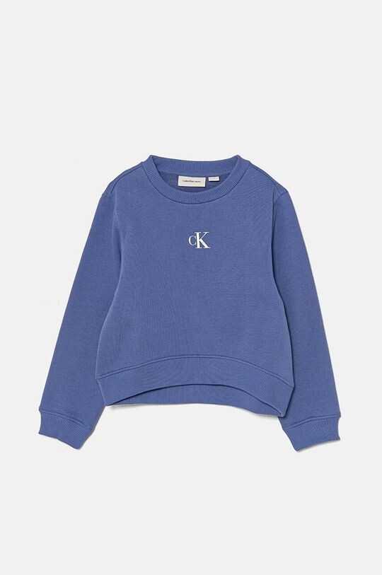 

Детская толстовка Calvin Klein Jeans, фиолетовый