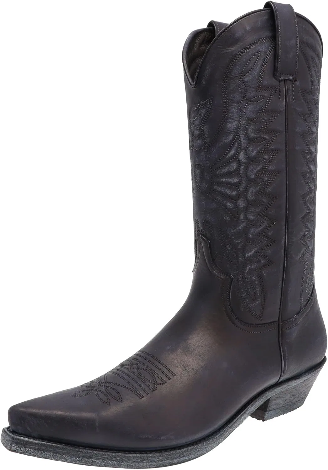 FB Fashion Boots Унисекс Ковбойские ботинки Arlo Вестерн Ботинки Кожаные ботинки Черные — фото 4