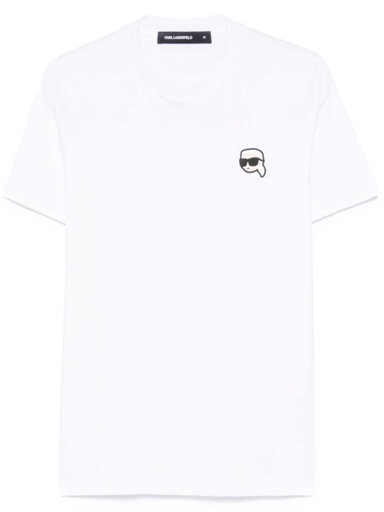 

Karl Lagerfeld футболка с нашивкой Karl Ikon, белый