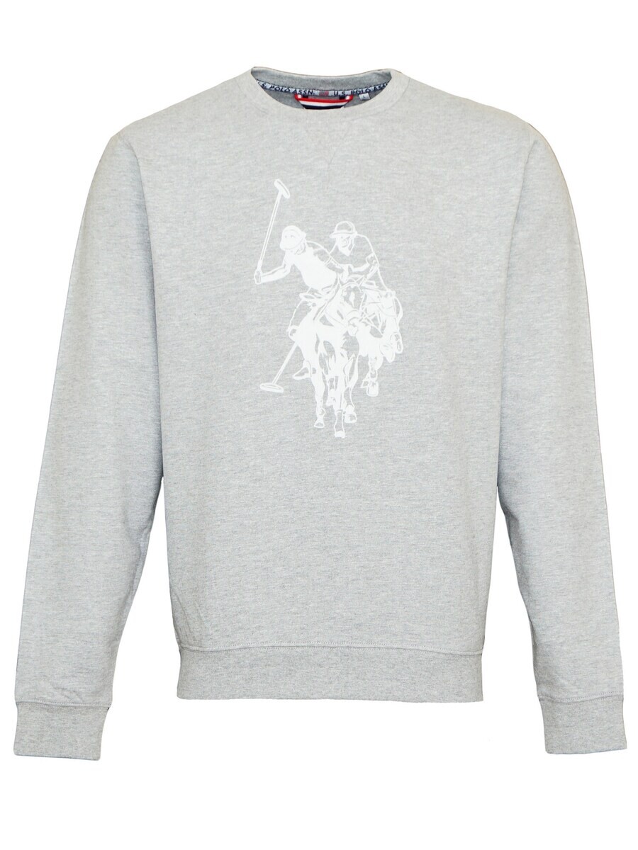 

Толстовка U.S. POLO ASSN., пятнистый серый