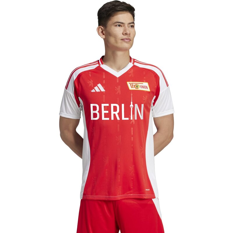 Домашняя футболка ФК «Унион Берлин» 24/25 Adidas, белый — фото 2
