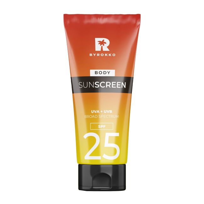

Солнцезащитный крем для тела spf25 защитный крем для тела Byrokko, 150 мл