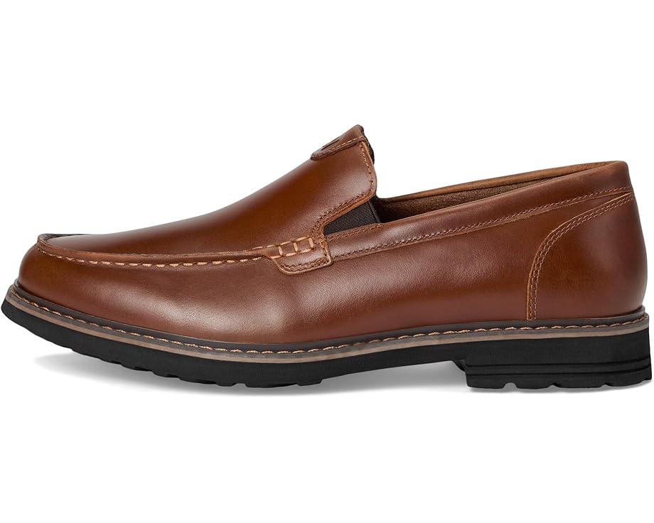 Лоферы Nunn Bush Owen II Moc Toe Venetian Loafer Lightweight and Comfortable Slip-On, коричневый — фото 4