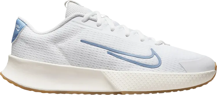 Кроссовки Wmns NikeCourt Vapor Lite 2 HC 'White Light Blue', белый