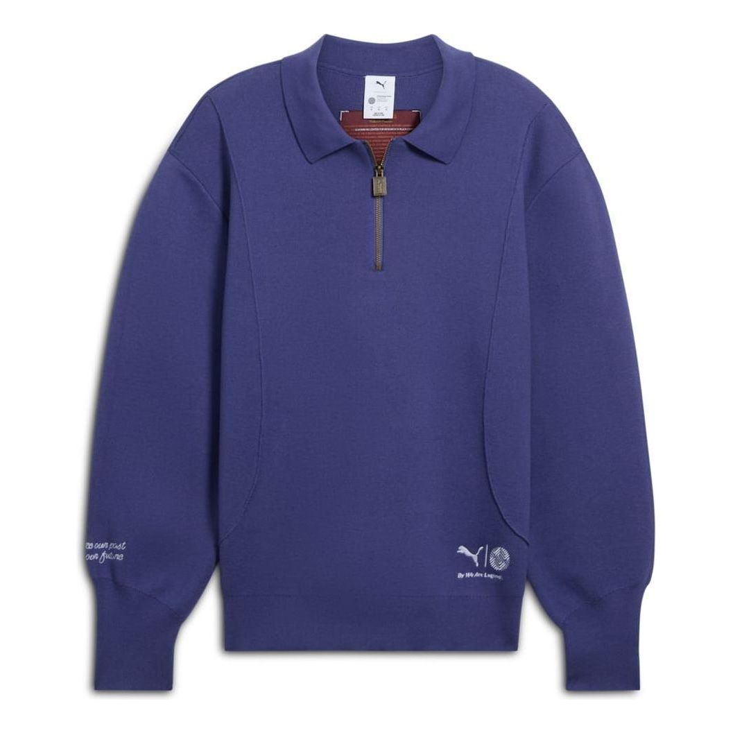 Puma x Schomburg Quarter-Zip 'Blue Crystal'