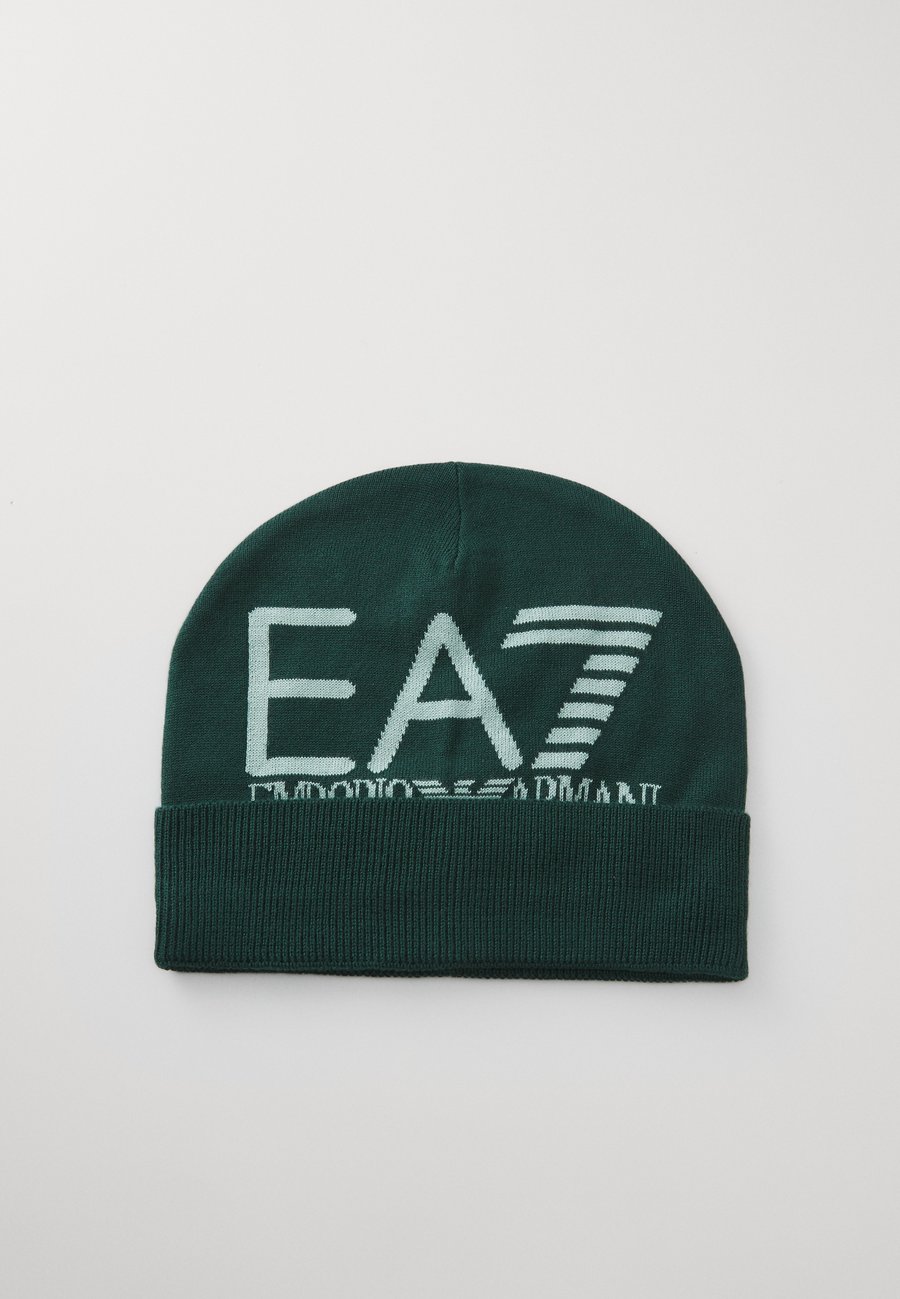 

Шапка EA7 Emporio Armani MOUNTAIN VISIBILITY BEANIE UNISEX, Ponderosa Pine/Blue Surf/Green