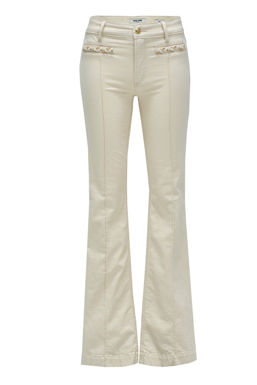 

Расклешенные джинсы Salsa Jeans Destiny, цвет Pearl white