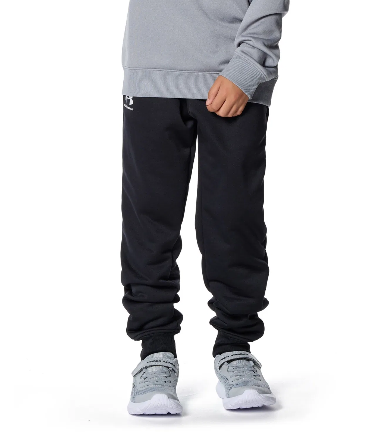 Спортивные брюки UA Tech Terry из полиэстера, чёрные