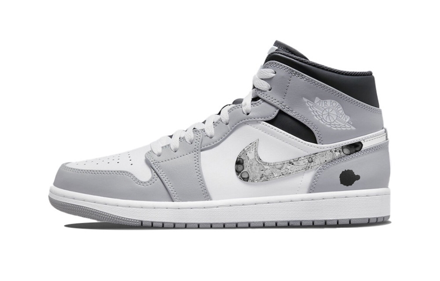

Баскетбольные кроссовки Air 1 Vintage Men High-top серый/белый/черный Jordan
