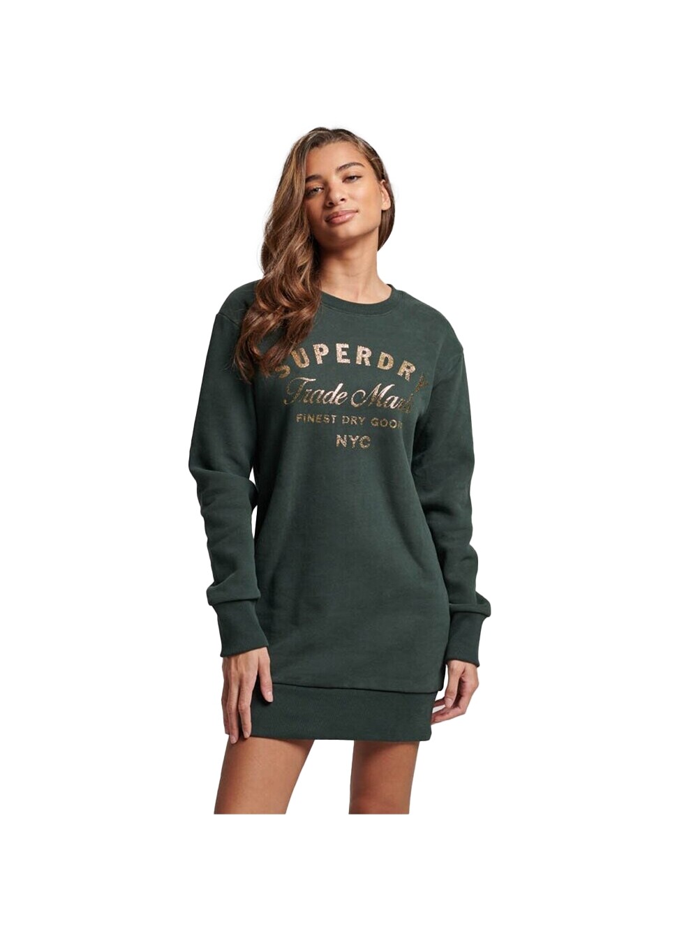 

Платье из джерси Superdry, зеленый