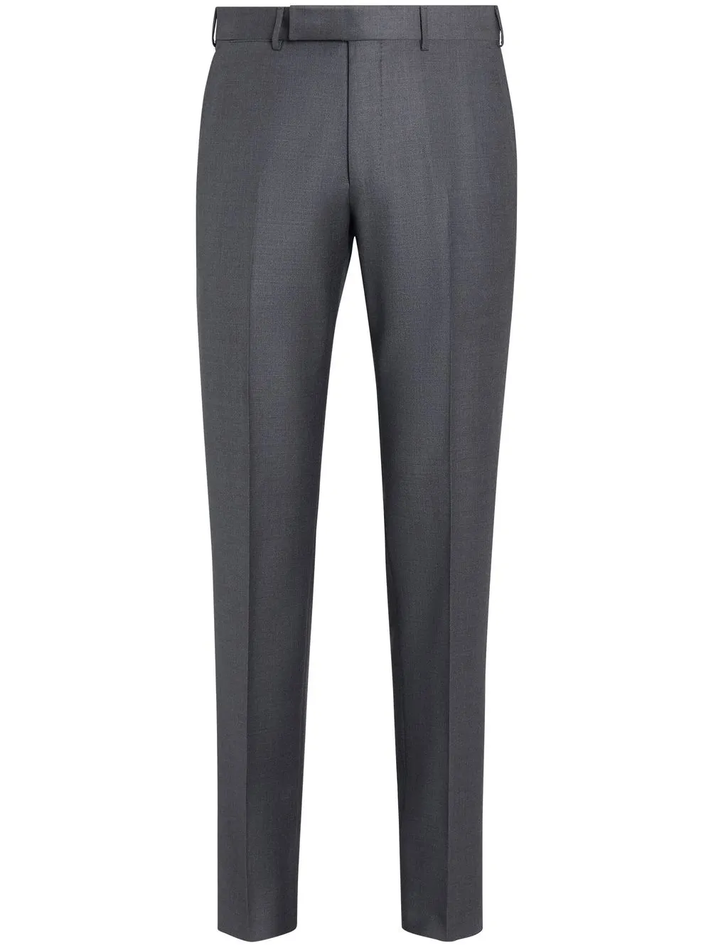 

Узкие брюки строгого кроя Zegna, серый