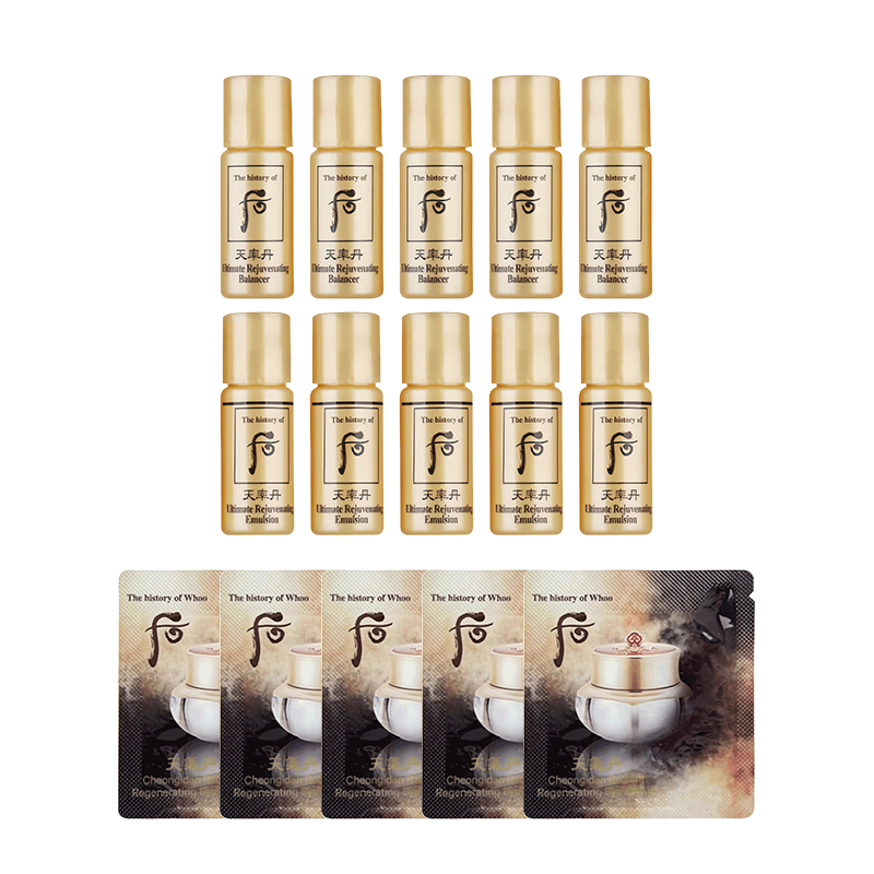 

Набор пробников heavenly essence dan water lotion weather dan eye cream стабилизирующий подтягивающий The History Of Whoo, Tianlv Dan Water & Lotion Weather Dan Eye Cream 5 Set