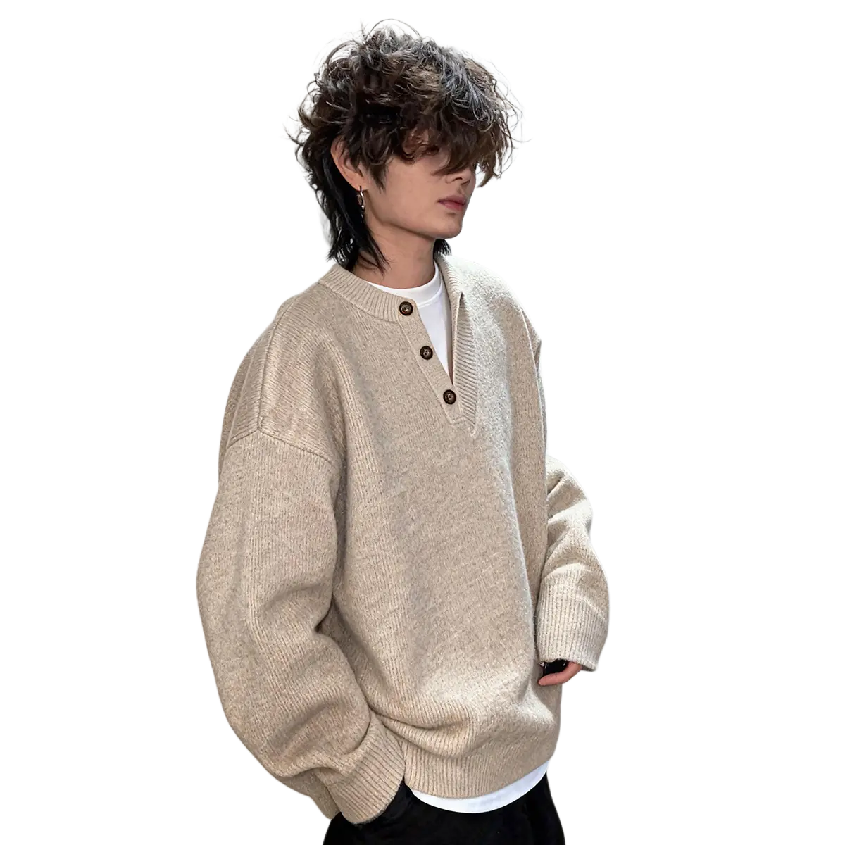 

Толстовка Unisex с круглым вырезом X1617, оранжевый knitted fabric top