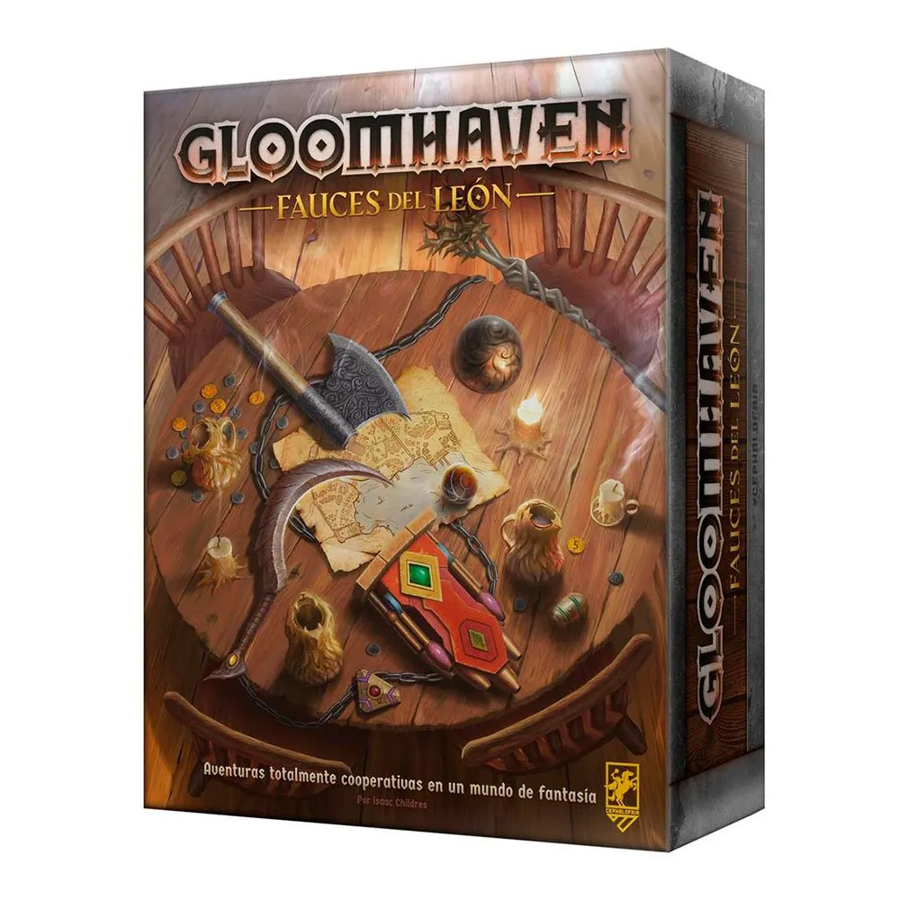 

Настольная игра Asmodee Gloomhaven Fauces Del Leon, мультиколор