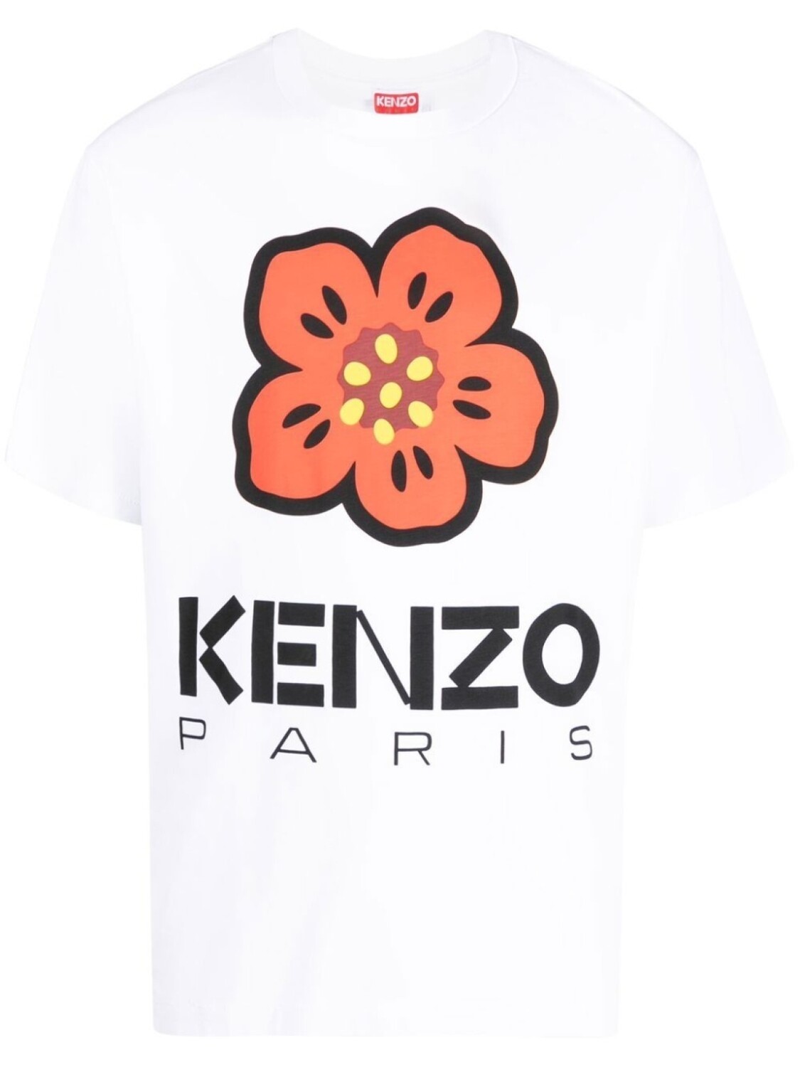 

Kenzo футболка Boke Flower, белый