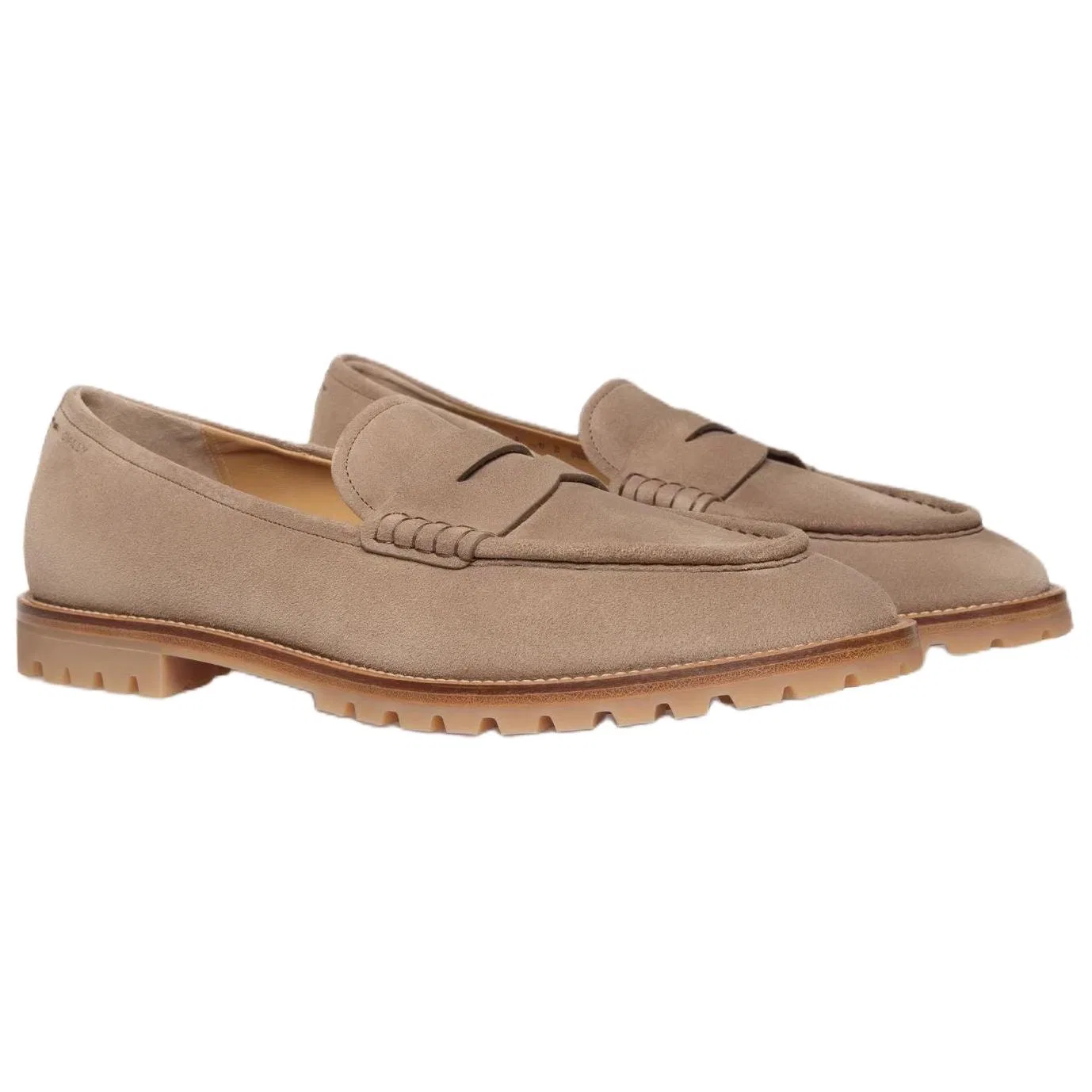 BALLY Solaria Taupe Casual Shoes Men's Brown — фото 4