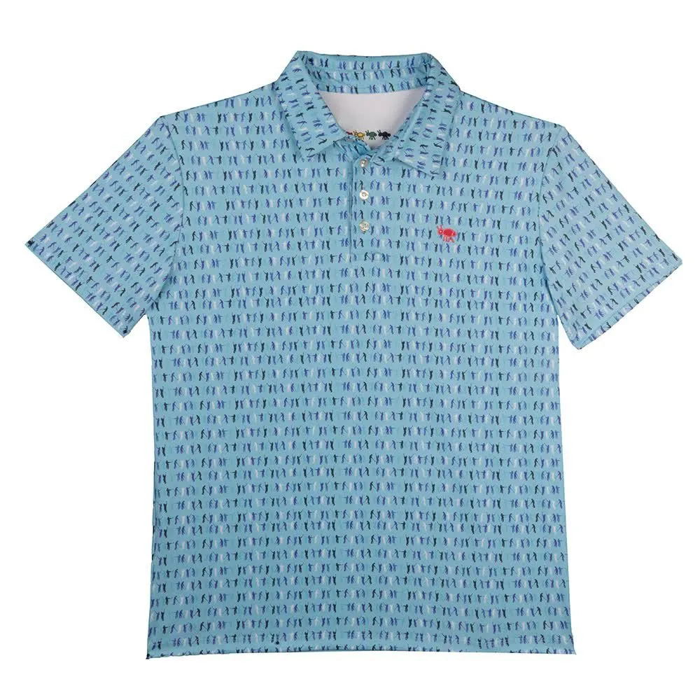 

Поло с коротким рукавом Oxy Golf Golfers Blue, синий