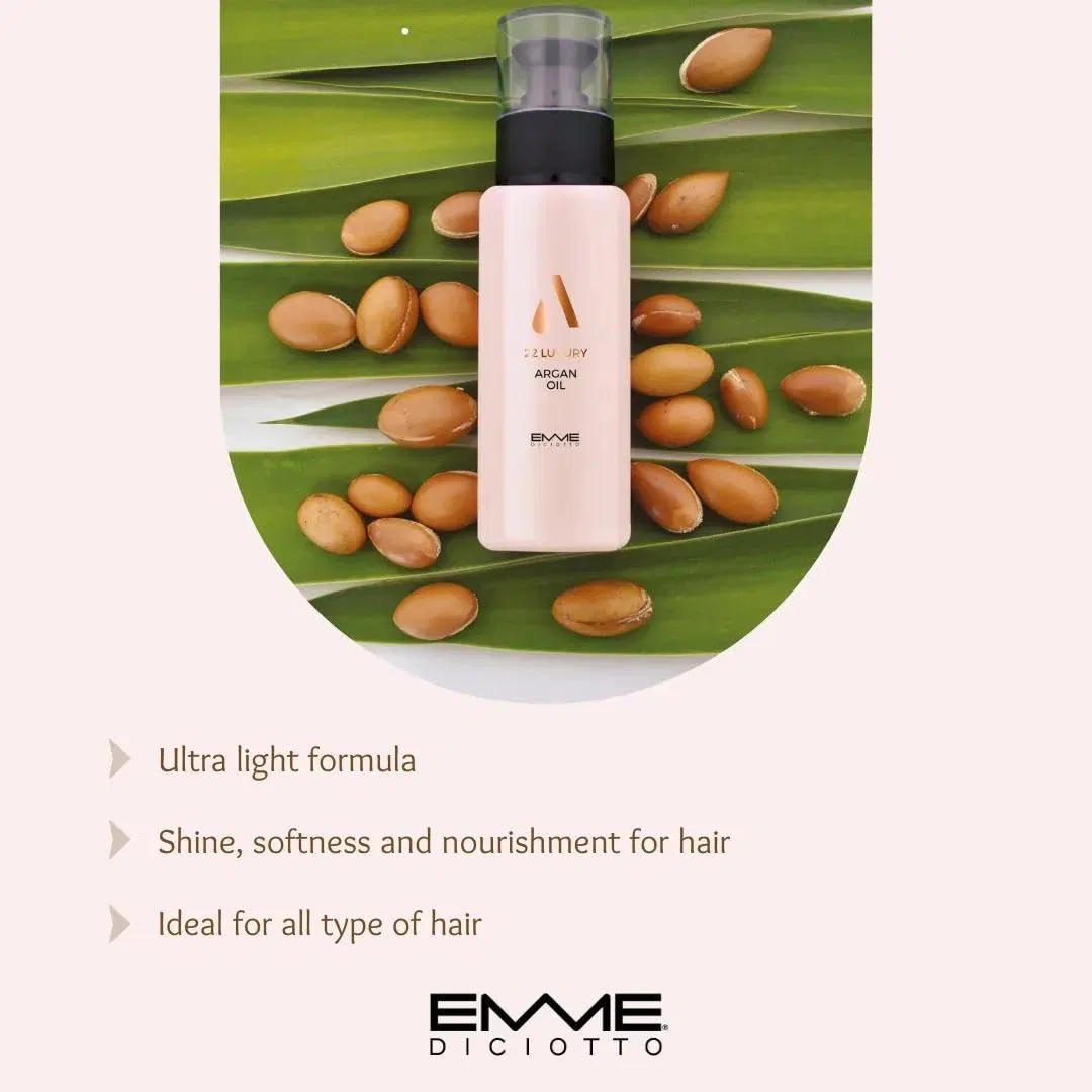 Роскошное аргановое масло Emmediciotto 22 Luxury Argan Oil 100 мл Emme Diciotto — фото 3