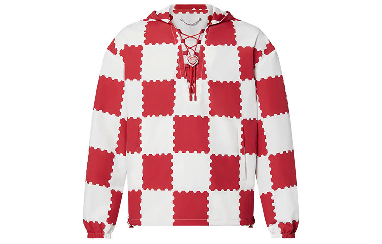 

Куртка мужская красно-белая LOUIS VUITTON, Красный, Куртка мужская красно-белая LOUIS VUITTON