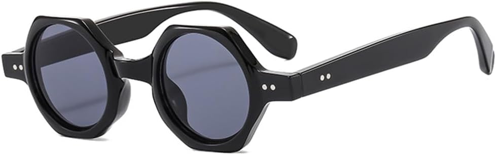 

Женские солнцезащитные очки с круглыми линзами конфетных цветов, защита от УФ-излучения UV400, мужские — для занятий спортом на открытом воздухе, бега и езды generic, Black Gray