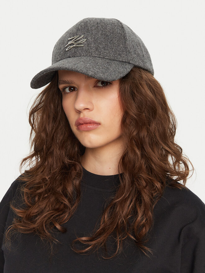 

Бейсболка KARL LAGERFELD A1W33065, серый