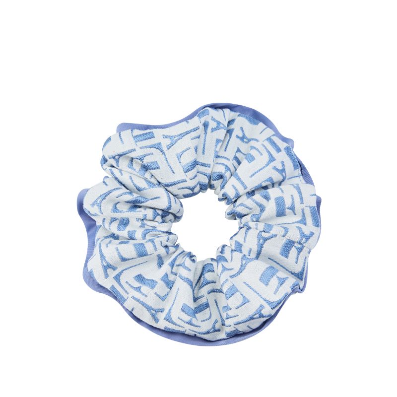 

Резинка для волос из полиэстера для женщин ELLE, powder синий