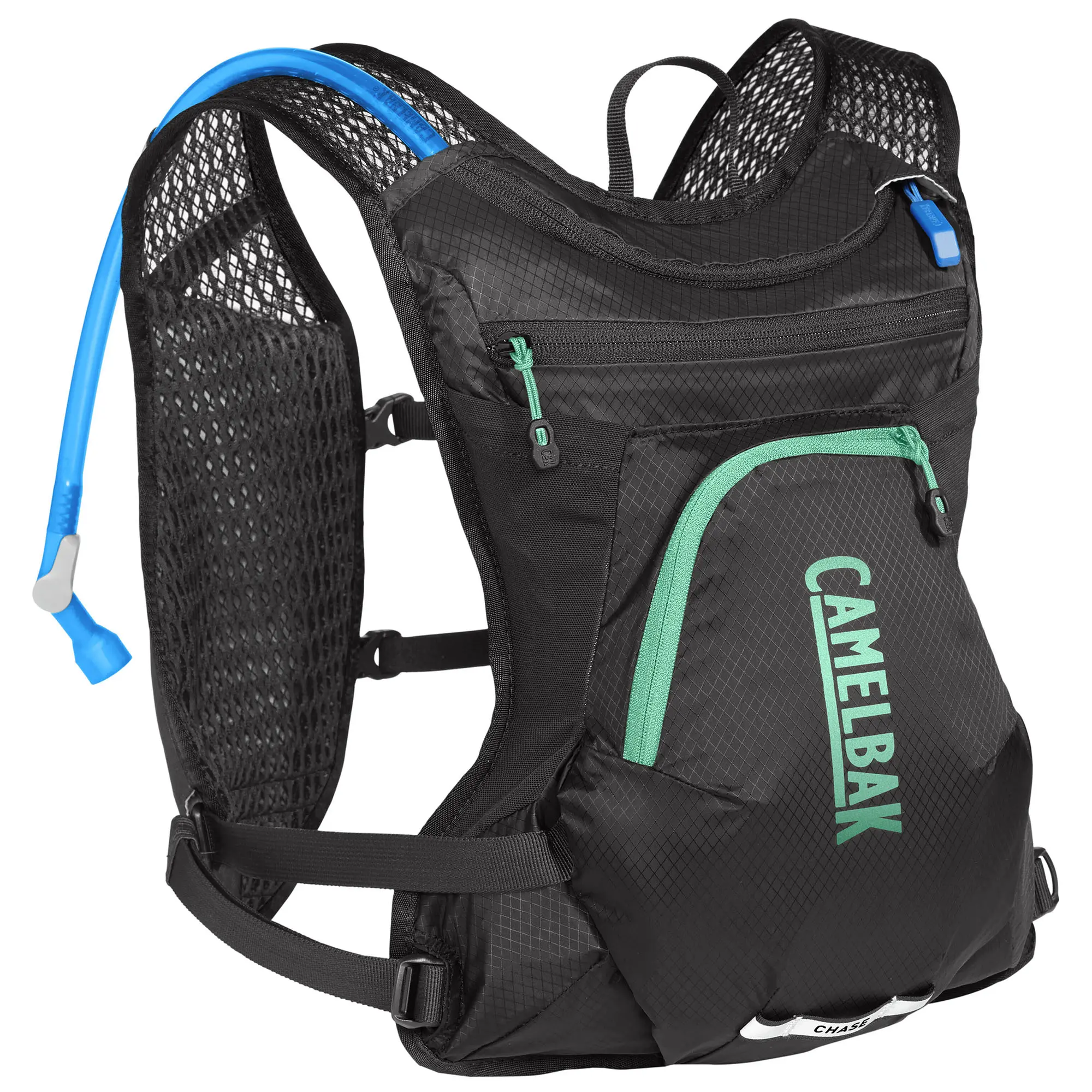 

Женский веложилет Chase с гидратацией объемом 50 унций CamelBak, Black/Mint